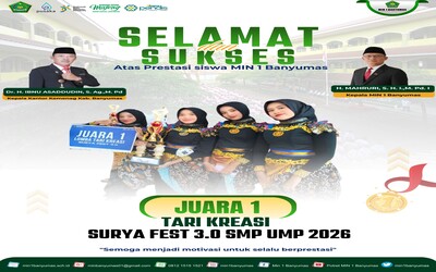 Juara 1 Tari Kreasi